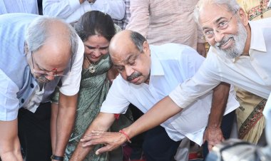 सांसद बृजमोहन अग्रवाल ने किया लाखों के विकास कार्यों का भूमिपूजन