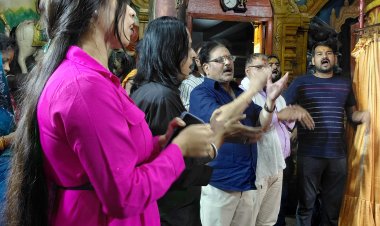 समाजसेवी कुबेर राठी के 'हनुमान सेवा' के 15 वर्ष पूर्ण, चामुण्डा दरबार में टेका मत्था