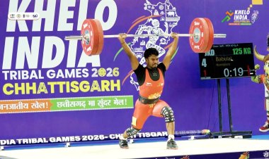 आर्थिक तंगी से जूझते हुए भी झारखंड के वेटलिफ्टर बाबूलाल  हेम्ब्रम ने दिखा दिया दम,साझा किया सपना