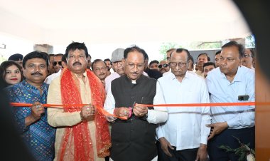 मुख्यमंत्री विष्णुदेव साय ने किया कौशल्या माता मंदिर परिसर चंदखुरी में कायस्थ मंगल भवन का लोकार्पण