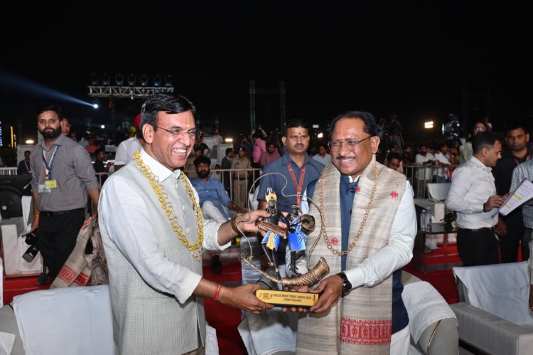 खेलो इंडिया ट्राइबल गेम्स की शुरुआत छत्तीसगढ़ से होना ऐतिहासिक : केंद्रीय मंत्री डॉ. मांडविया