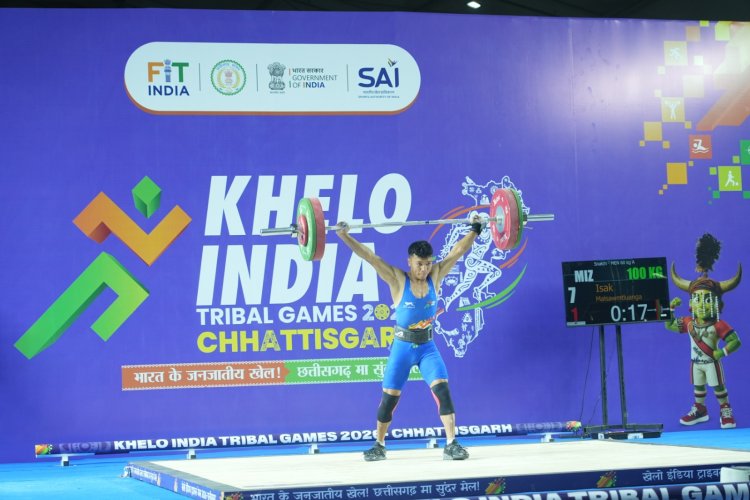 क्लीन एंड जर्क में शानदार प्रदर्शन : मालसावमटलुआंगा ने चोट को हराकर जीता केआईटीजी स्वर्ण