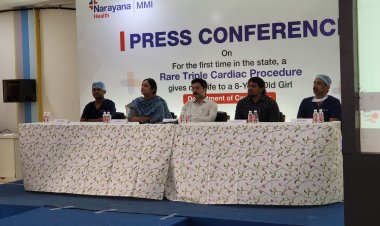 छत्तीसगढ़ में पहली बार एमएमआई नारायणा के डॉक्टरों ने कर दिखाया,8 वर्षीय बच्ची को मिला नया जीवन