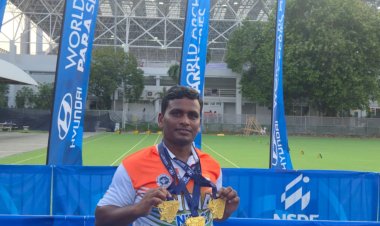 GOOD NEWS : बैंकॉक में छत्तीसगढ़ के तोमन कुमार ने वर्ल्ड आर्चरी पैरा सीरीज में जीते 3 गोल्ड