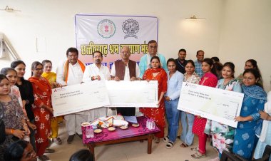 मजूदरों के मसीहा बृजमोहन अग्रवाल ने जन्मदिवस पर दी मजदूर दिवस की सौगात