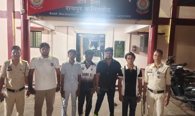 रायपुर में ‘ऑपरेशन कालचक्र’: 6 दिन में 200 से ज्यादा गुंडे बदमाशों पर कार्रवाई