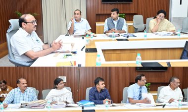 सीएस ने ली छत्तीसगढ़ रेल कॉर्पोरेशन की बैठक : रेल परियोजनाओं की प्रगति और बोर्ड के कार्यों की समीक्षा