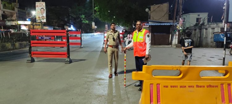 रायपुर में ड्रंक एंड ड्राइव पर सख्ती: एक रात में 58 नशेड़ी चालक पकड़े गए, इस साल 3356 पर कार्रवाई