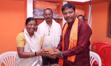 पद्मश्री डॉ. बुधरी ताती से मिले वनमंत्री केदार कश्यप, जनजातीय संस्कृति और महिला सशक्तिकरण में योगदान  को सराहा
