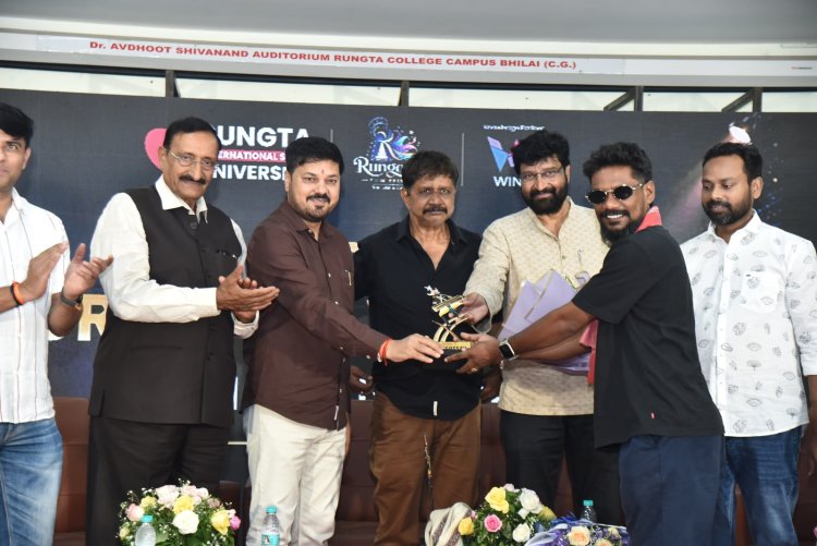 रुंगटा स्कूल ऑफ़ फ़िल्म एंड मीडिया से छत्तीसगढ़ी सिनेमा और कला को मिलेगी राष्ट्रीय स्तर पर नई पहचान : अनुज शर्मा