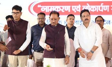 सीएम साय ने किया डूमरतराई नवीन थोक बाजार फेस-2 का लोकार्पण, कहा- व्यापार एवं राेजगार दोनों को मिलेगा बढ़ावा