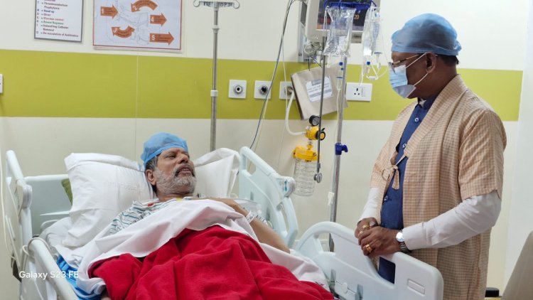 गुरुग्राम मेदांता में जगदलपुर विधायक किरण सिंहदेव का इलाज जारी, सीएम विष्णुदेव साय ने जाना कुशलक्षेम