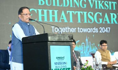 विकसित छत्तीसगढ़ के निर्माण में रियल एस्टेट सेक्टर की होगी अहम भूमिका : मुख्यमंत्री विष्णु देव साय